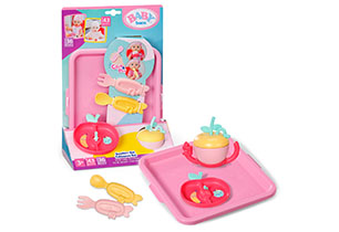 Baby Born Tableware Set For Click And Play Doll